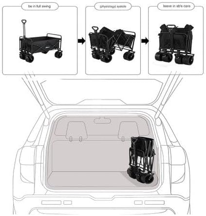 Portable Folding Roller Trolley - Image 3