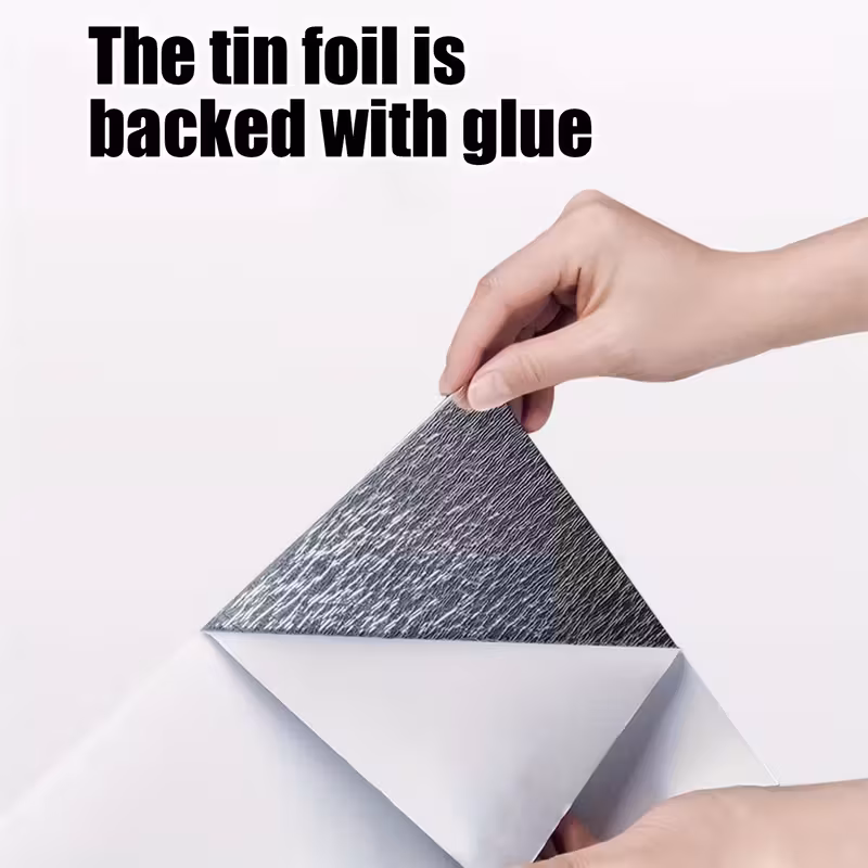 60cm x 60cm 5pc Marble Wallpaper(White & Gold) - Image 5