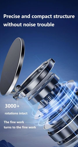 Vacuum Magnetic Car Phone Holder - Image 4