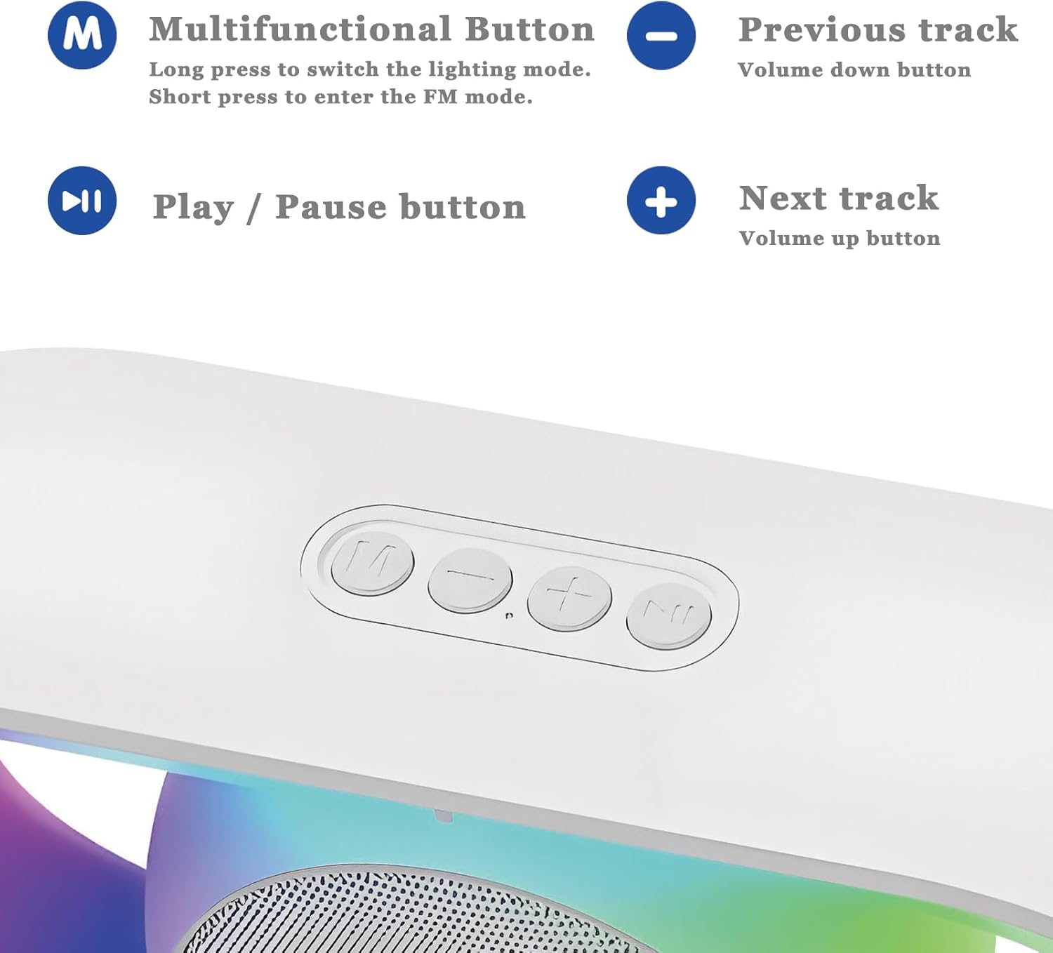 Desktop RGB Portable Speaker - Image 6