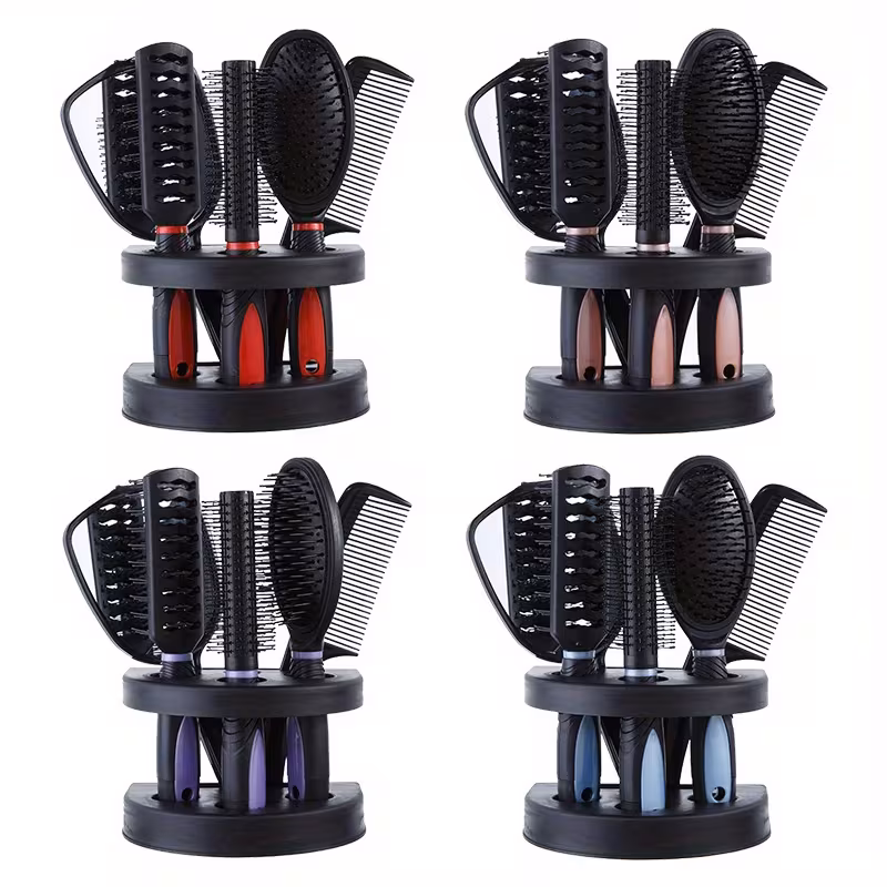 6pc Hair Brush Stand Set - Image 3