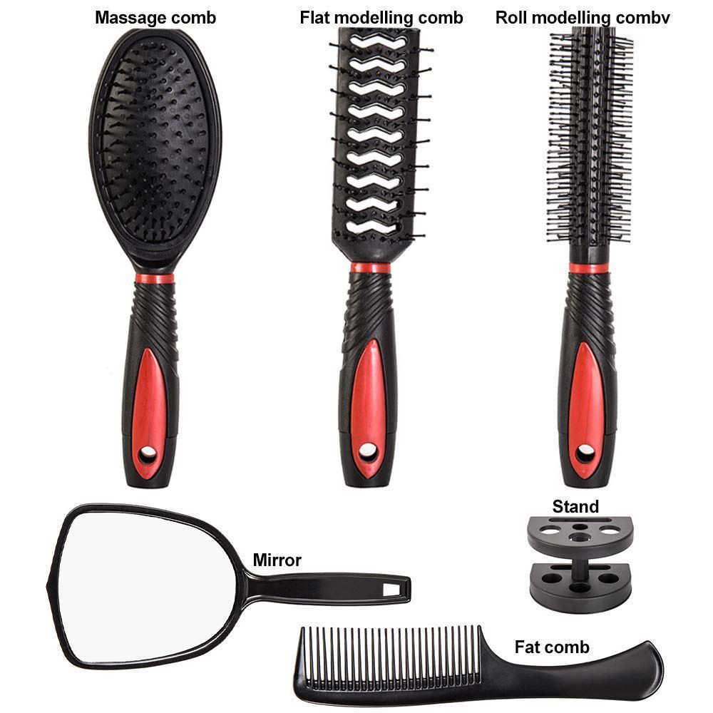 6pc Hair Brush Stand Set - Image 4