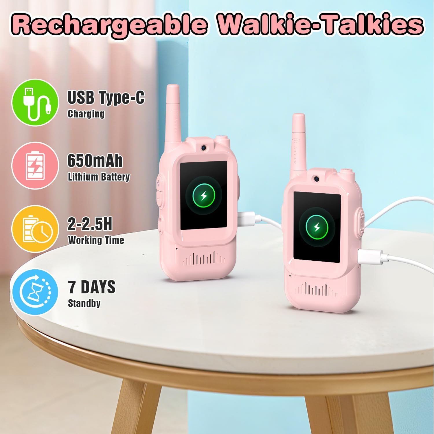Childrens Video Walkie Talkie Set - Image 5