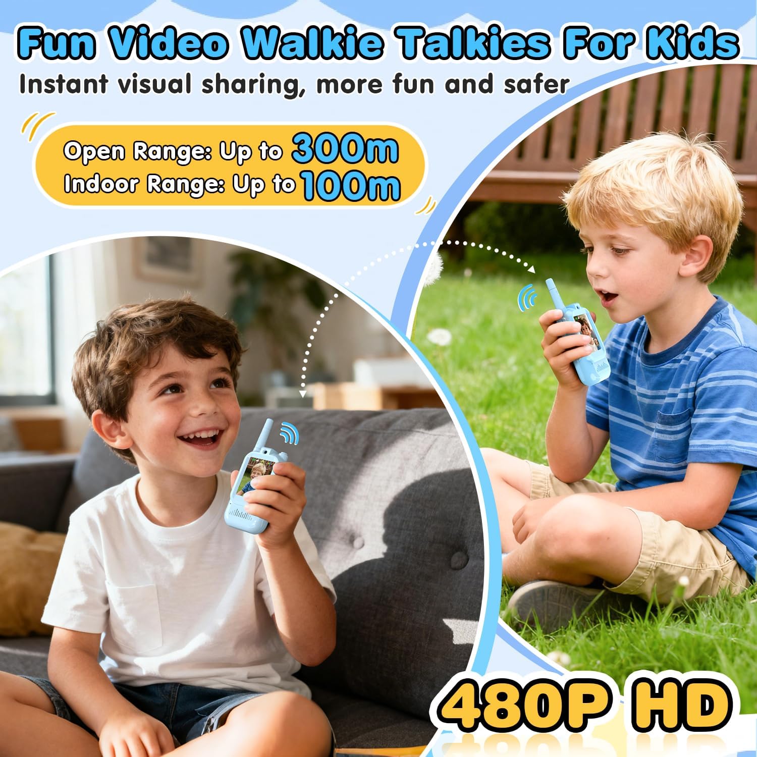 Childrens Video Walkie Talkie Set - Image 6