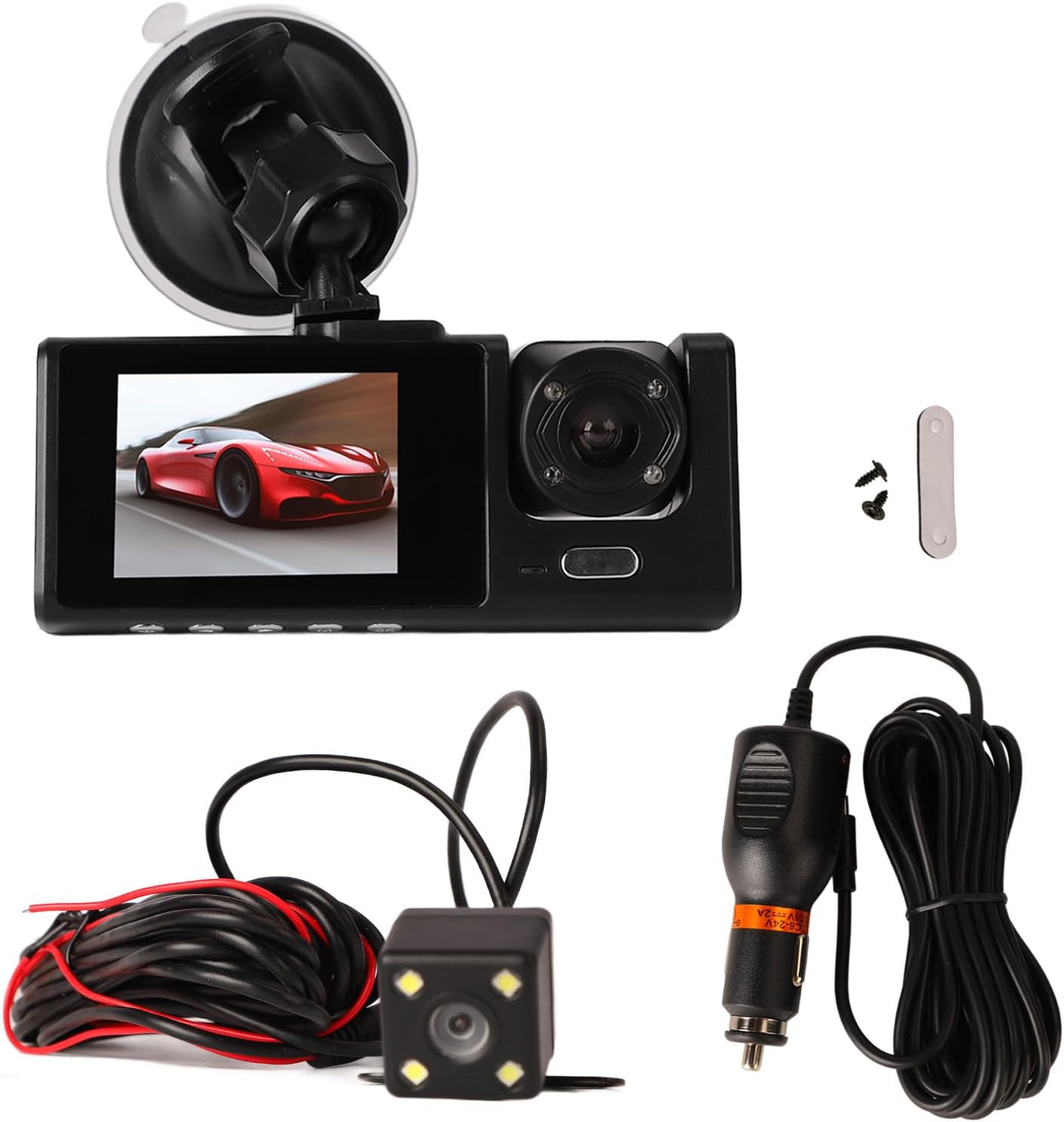 3 Way Black Box Dash Camera - Image 3