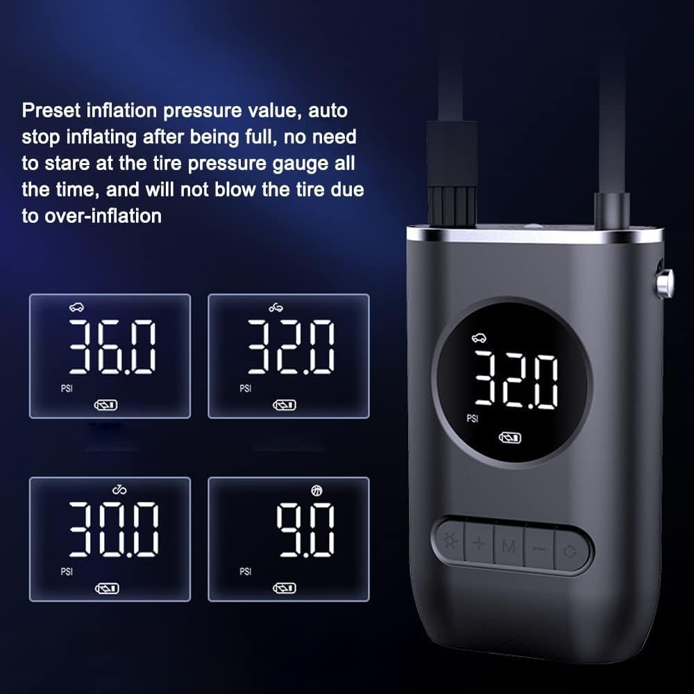 Portable Mini Tire Pressure Pump - Image 5