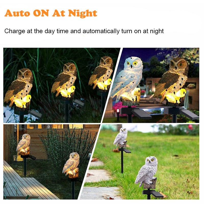 Solar Ground Owl Light - Image 6
