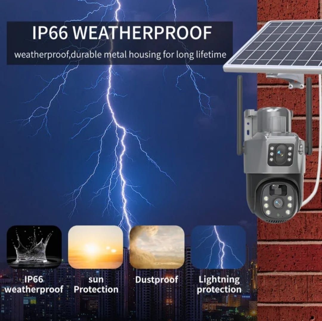 Dual Lens Solar Wifi Camera - Image 8