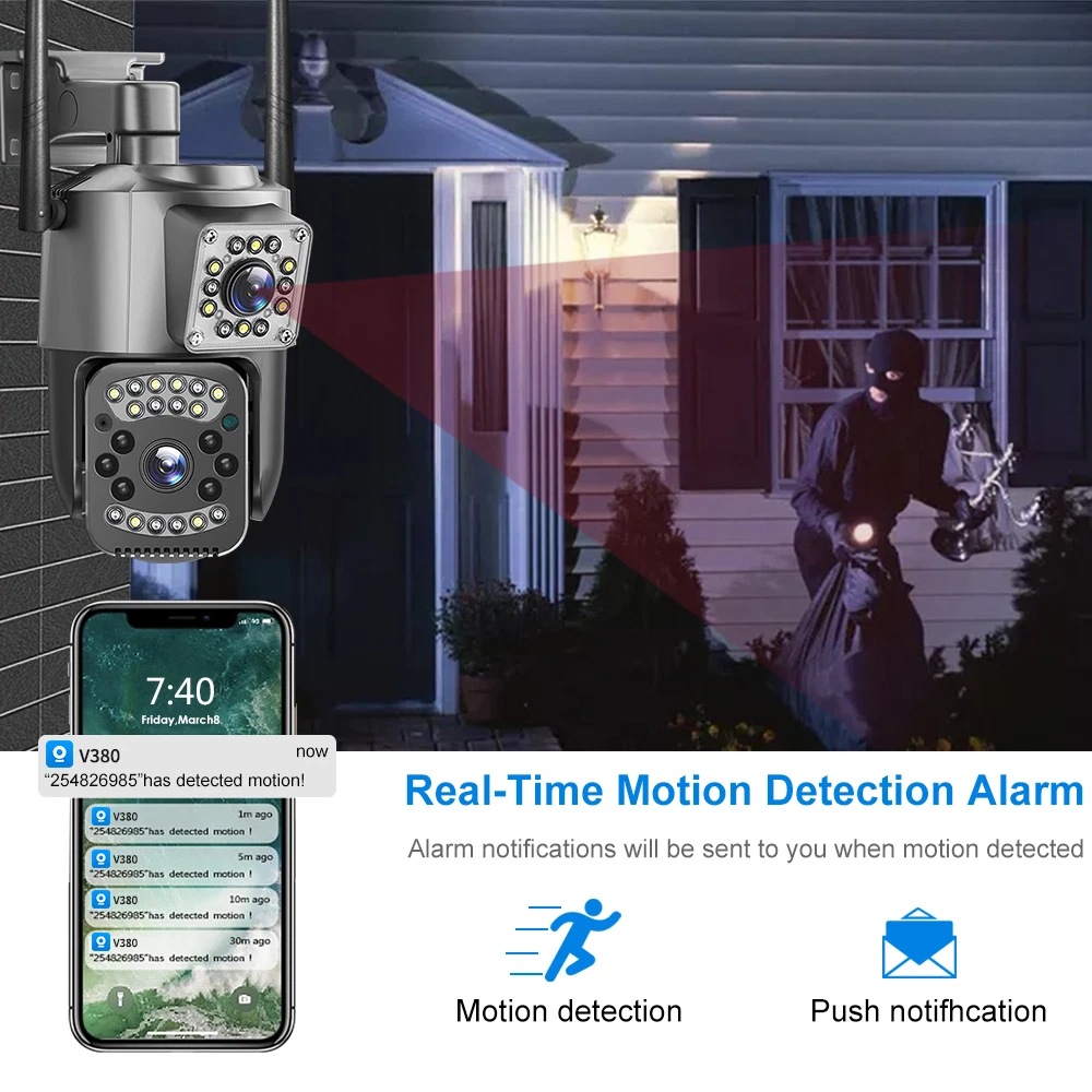 Dual Image Wifi Wall Camera - Image 6