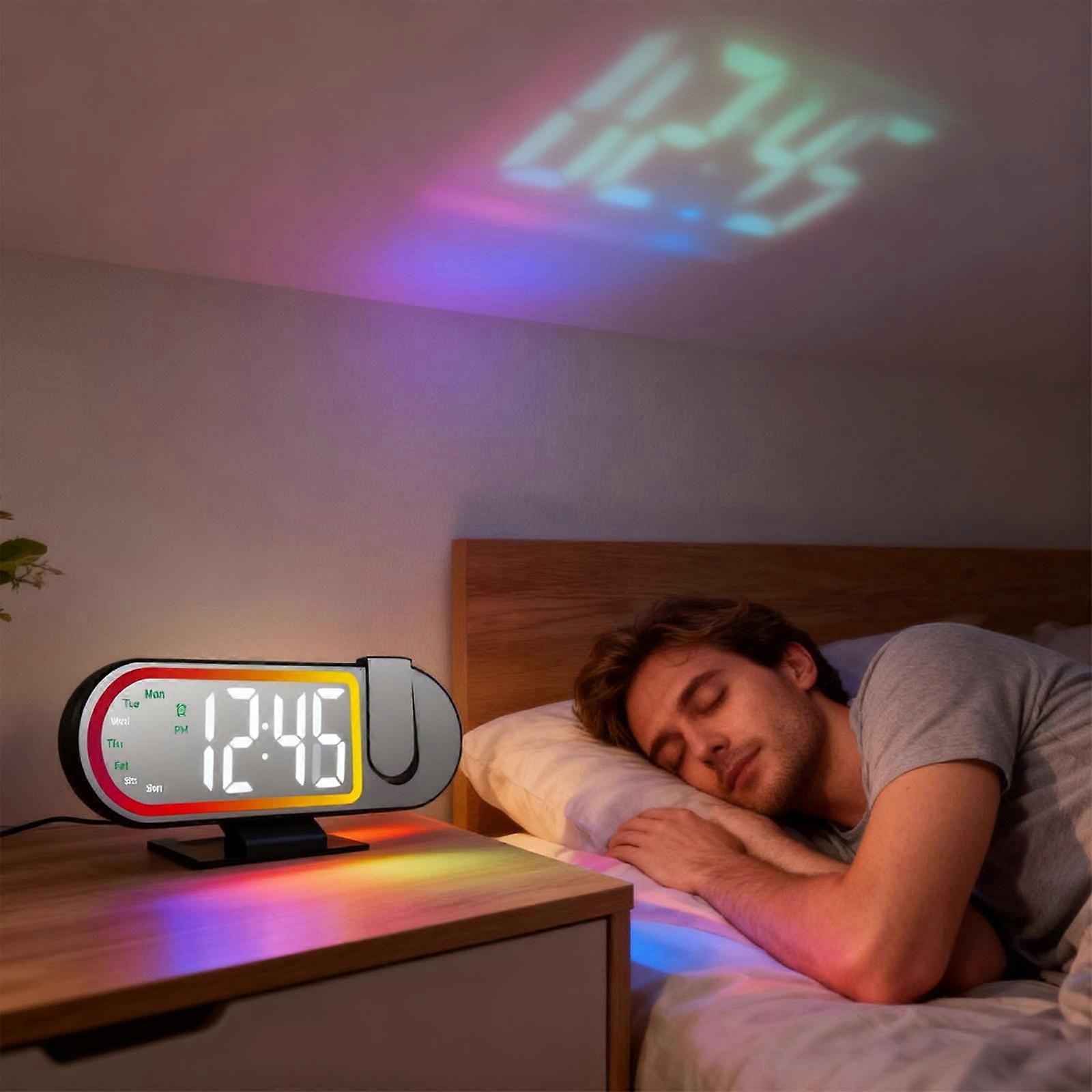 RGB Led Mini Desktop Digital Clock - Image 4