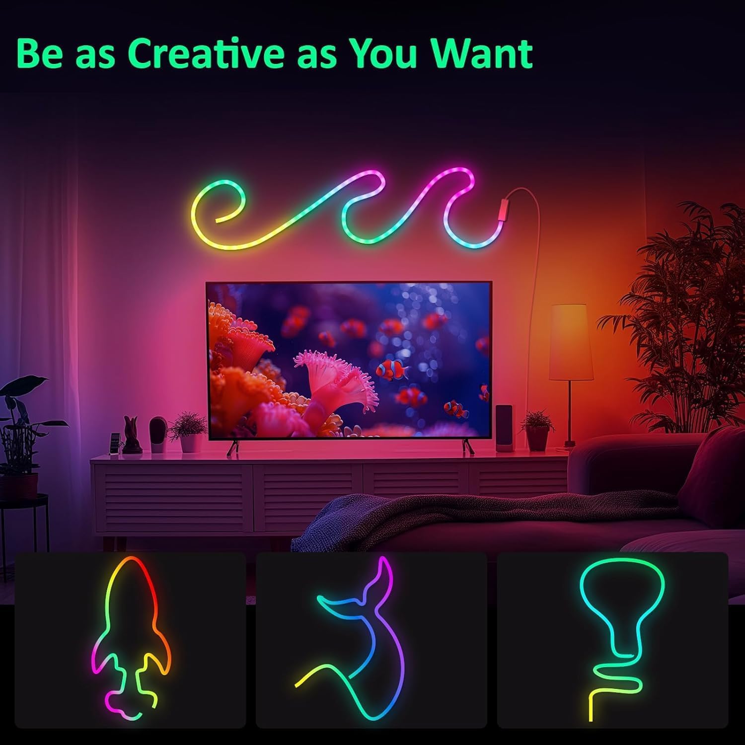 10M LED Neon RGB Strip Light - Image 5