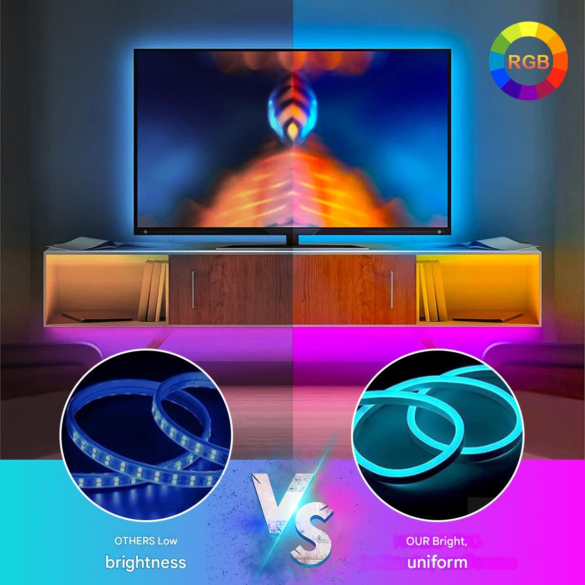 10M LED Neon RGB Strip Light - Image 6