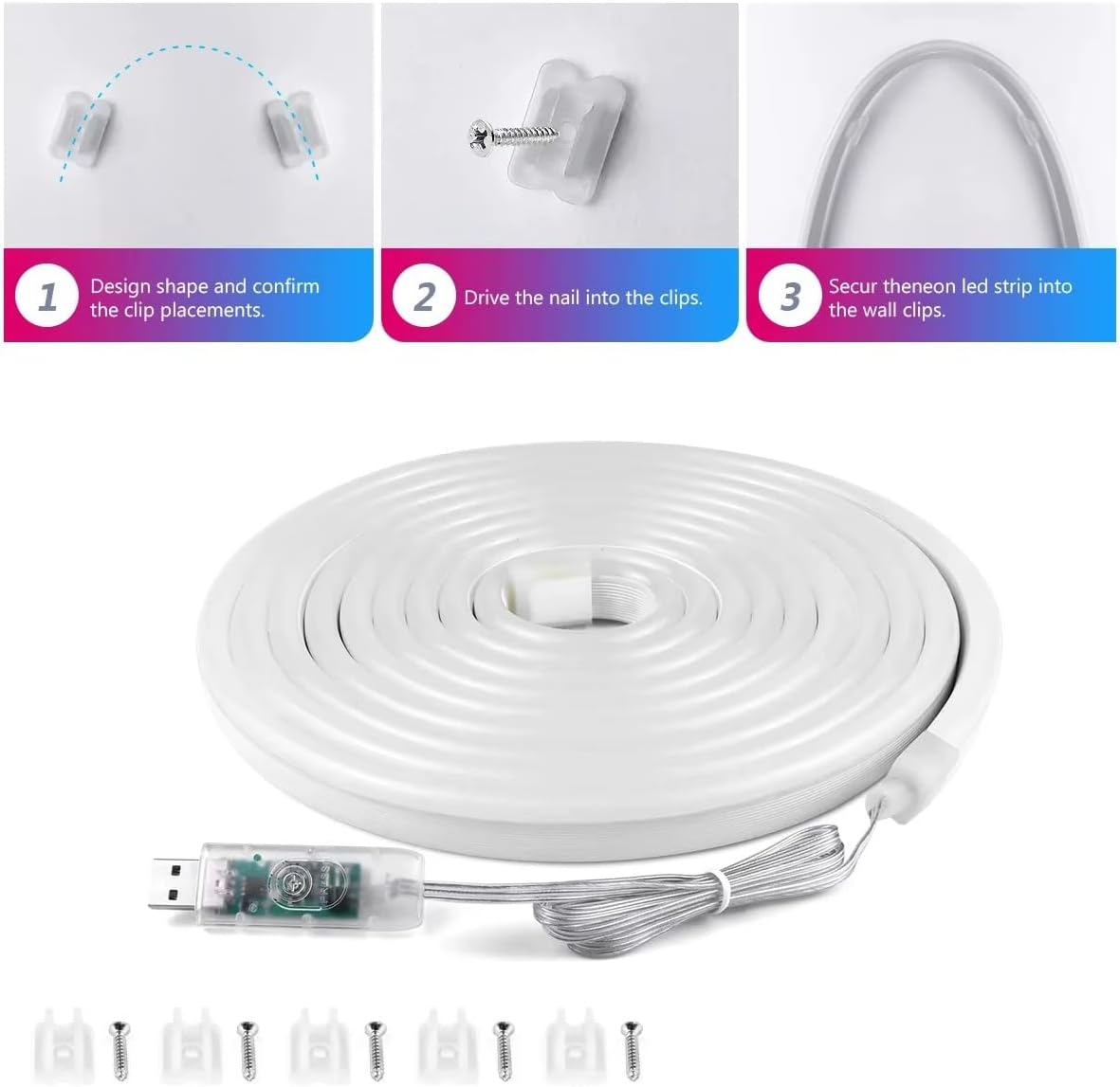 10M LED Neon RGB Strip Light - Image 7