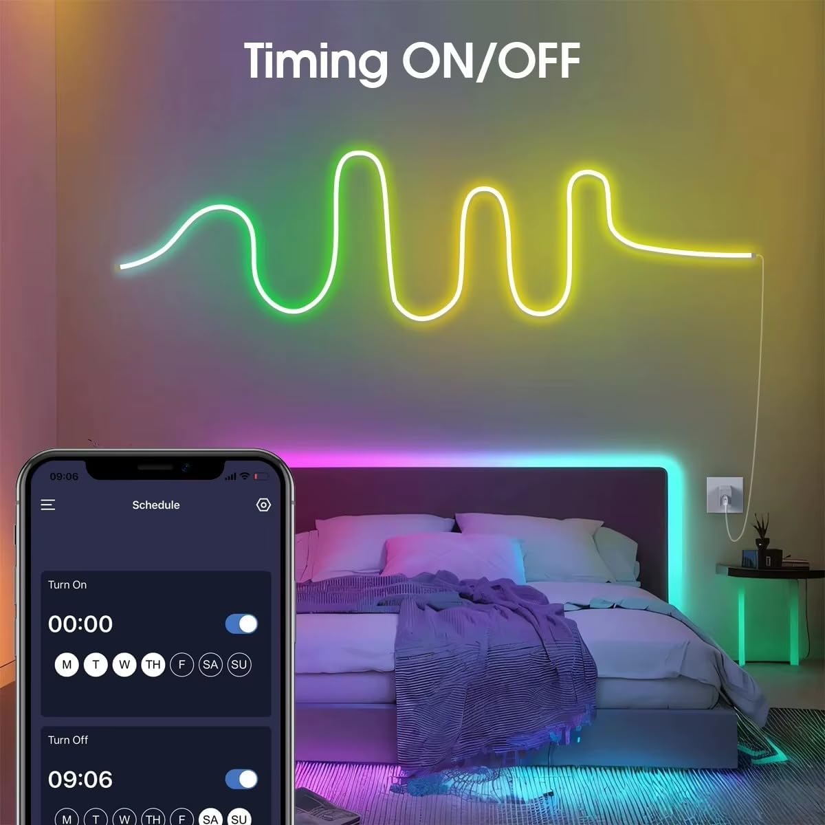 10M LED Neon RGB Strip Light - Image 10