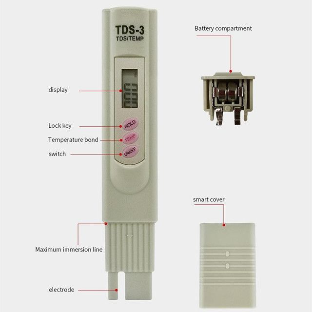 TDS 3 Meter Quality Tester