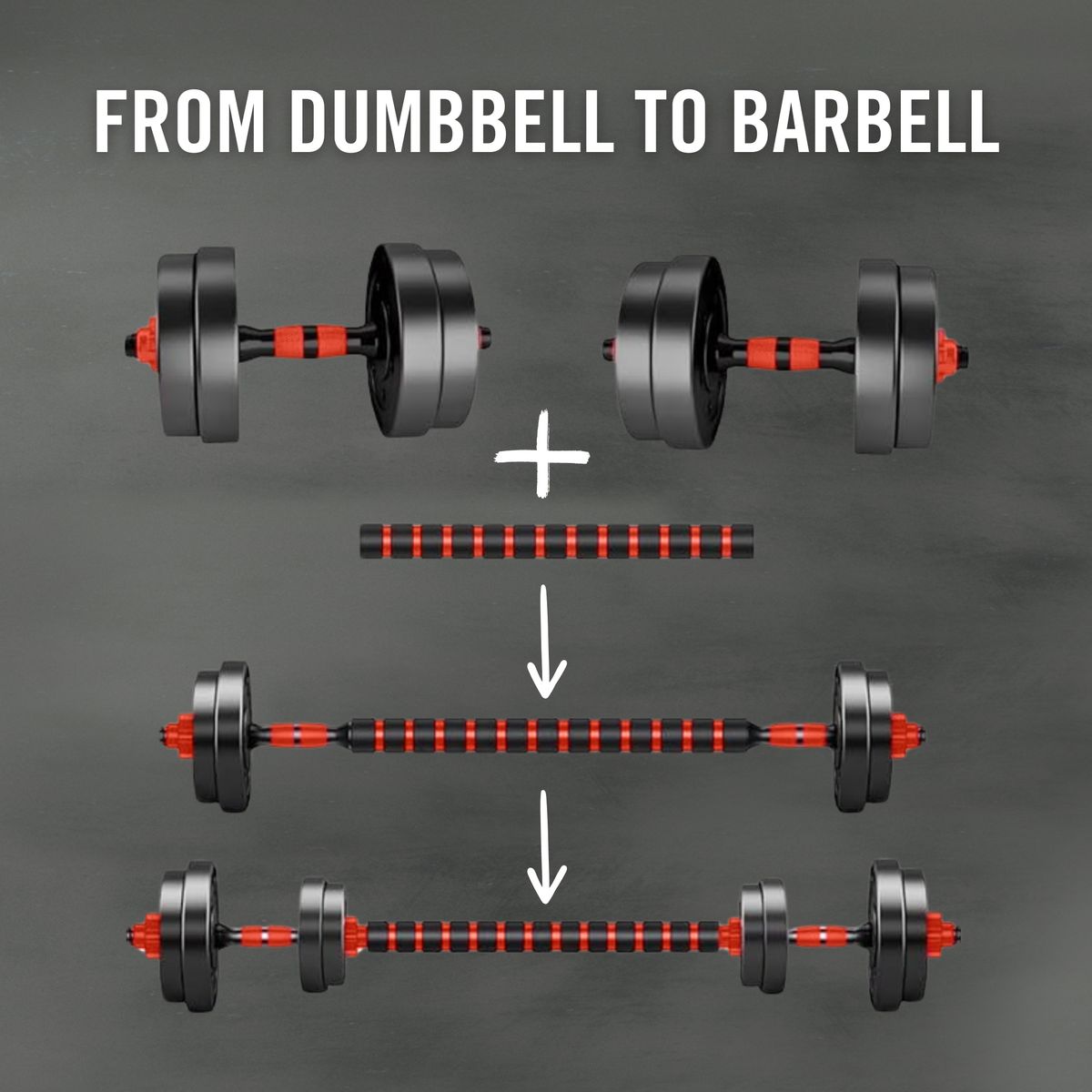40Kg Dumbbell/Barbell set - Image 7
