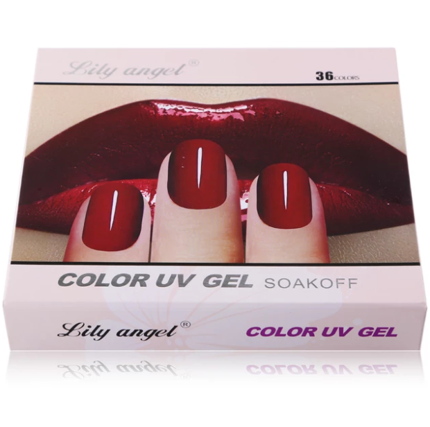 36pc UV Color Lily Angel Nail Gel - Image 4